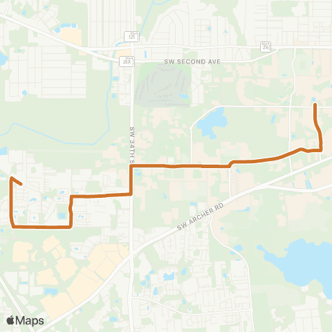 RTS Reitz Union To Liv Apartments map
