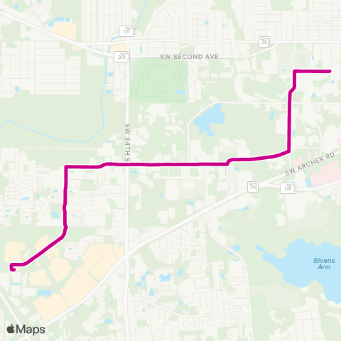 RTS Butler Plaza - The Standard map