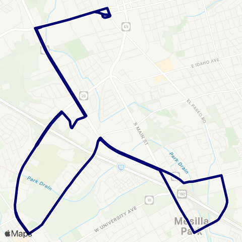 Road Runner Route 4 map