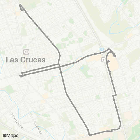 Road Runner Route 8 map