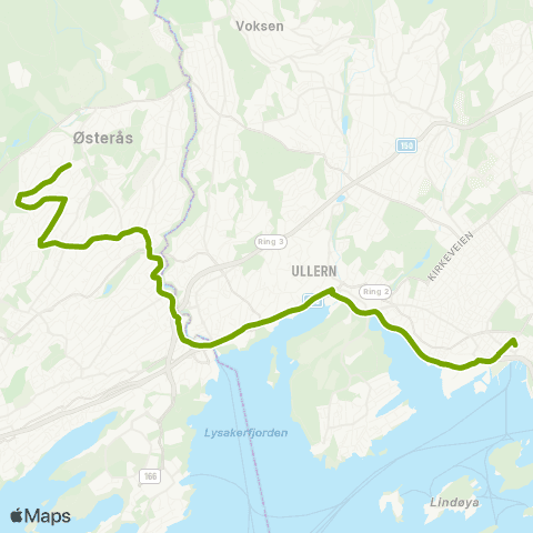 Ruter Hosle - Nationaltheatret map