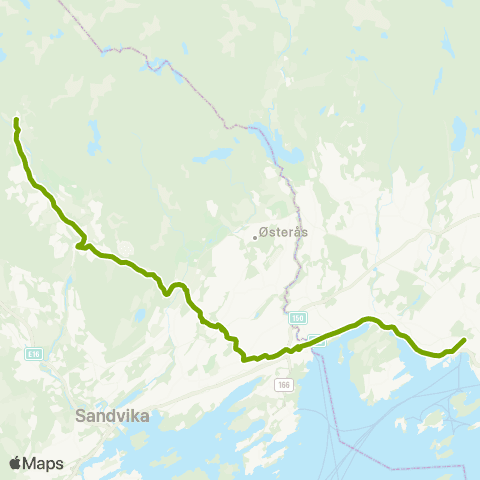 Ruter Gullhaug - Nationaltheatret map