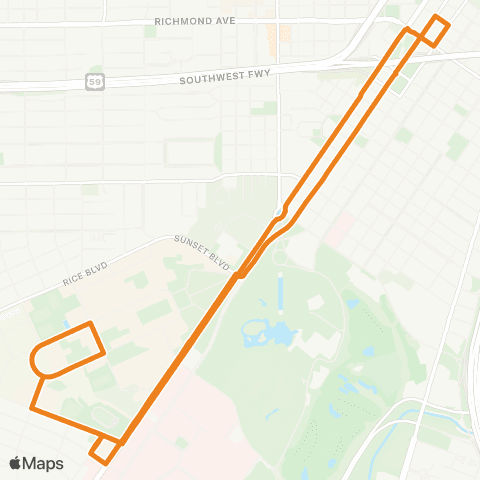 Rice University ION map