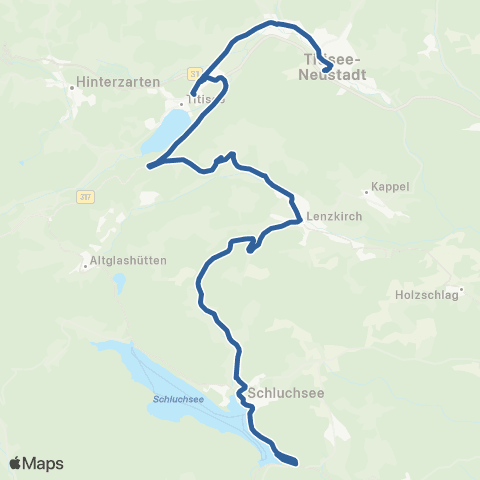 RVF Neustadt  Bf ↔︎ Lenzkirch Kurpark map