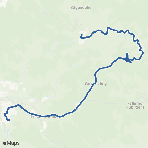 RVF Falkensteig Löwenplatz ↔︎ Kirchzarten Schulzentrum map