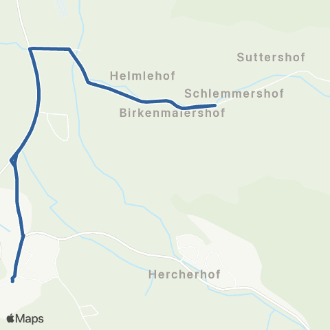 RVF Oberried  Kindergarten ↔︎ Oberried  Schule map