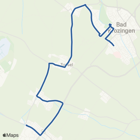 RVF Heitersheim Bf ↔︎ Bad Krozingen Bf map