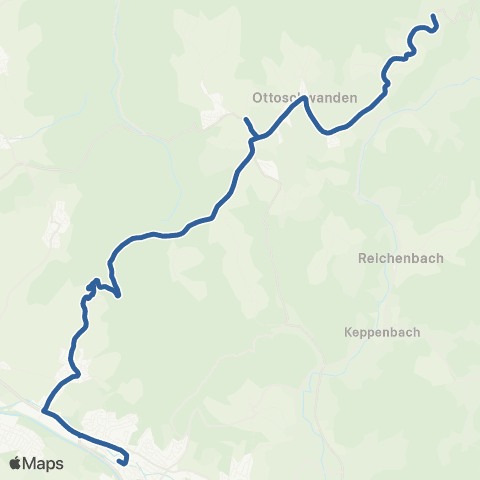 RVF Mundingen  Winzerbahnhof ↔︎ Emmendingen Bf map