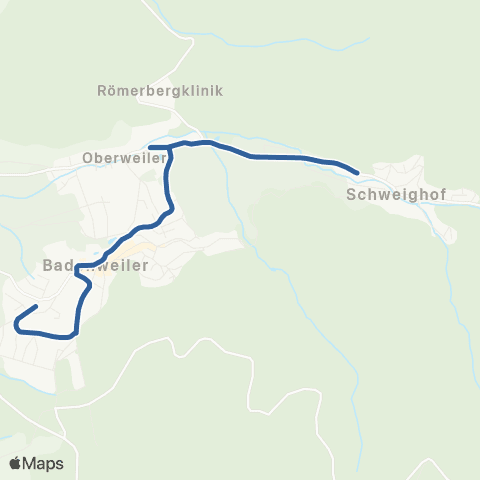 RVF Badenw. Schweighof Forellenzuc ↔︎ Badenw. Parkpl.West map