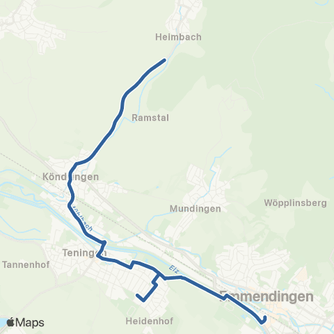 RVF  map