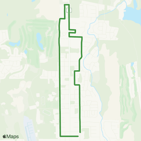 Rhody Express North Loop map