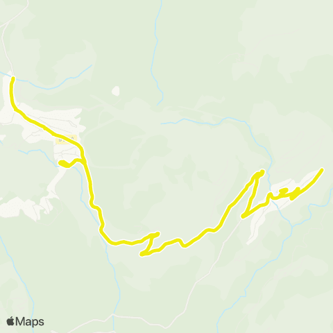 Navette des Saisies Les Saisies Le Signal - Hauteluce Village map