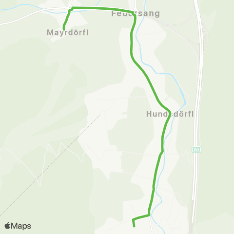 Salzburg Verkehr Skibus F3 Starjet - Achterjet - Spacejet map