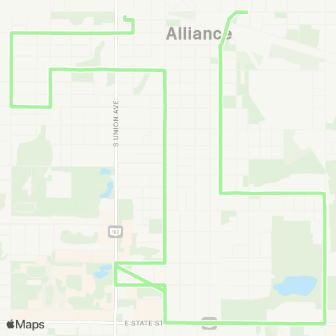 SARTA Downtown Alliance - Gaskill map