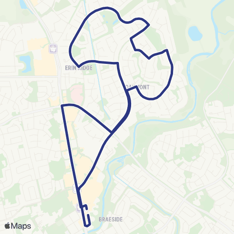 St. Albert Transit Oakmont - Erin Ridge - Sturgeon Hospital map
