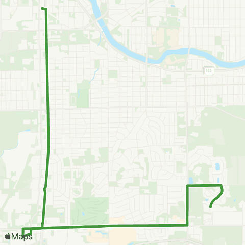 Transpo South Michigan map