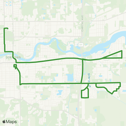 Transpo MHS-Reverewood-Twin Branch map