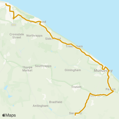 Sanders Coaches Travel Hub - Bus Shelter map