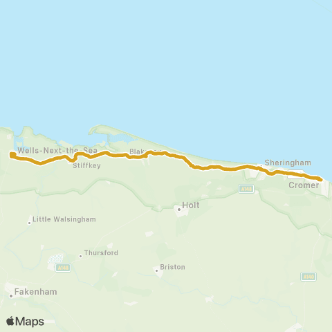 Sanders Coaches Travel Hub - The Buttlands map