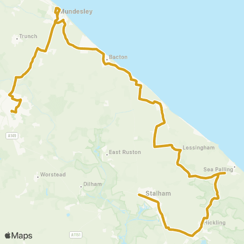 Sanders Coaches Tesco - Travel Hub map