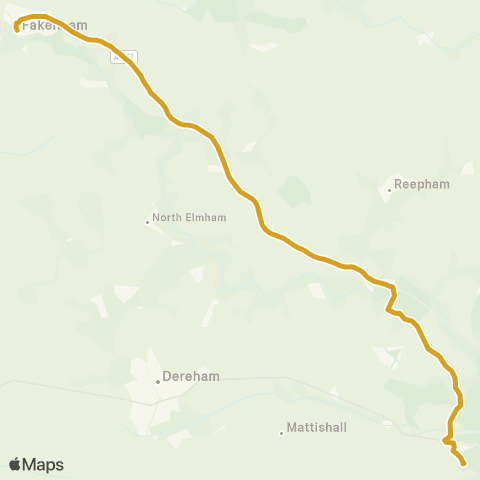 Sanders Coaches Oak Street - Agricultural College map