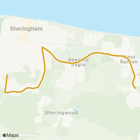 Sanders Coaches Renwick Park - Cooper Road map