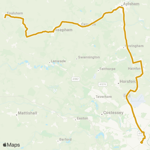 Sanders Coaches Bus Station - Robins Close map