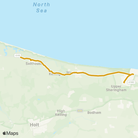 Sanders Coaches High School - Railway Approach map