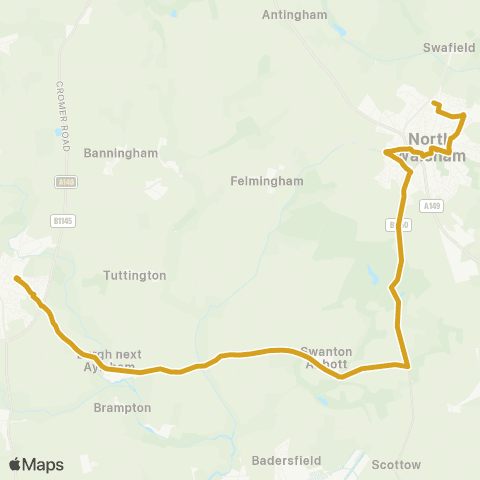 Sanders Coaches Harvey Drive - High School map