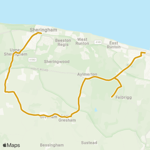 Sanders Coaches The Street - High School map