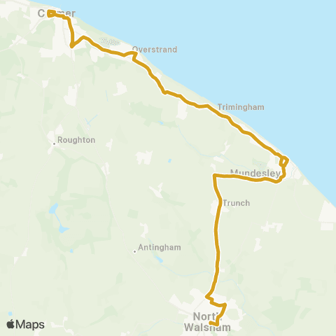 Sanders Coaches Travel Hub - Travel Hub map