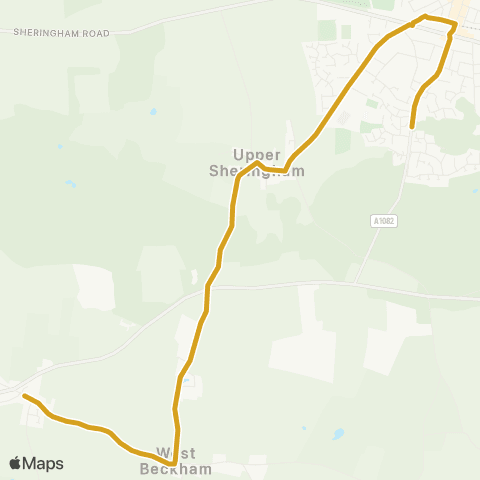 Sanders Coaches Village Hall - Cooper Road map