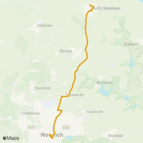 Sanders Coaches Travel Hub - Bus Station map