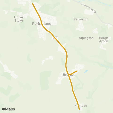 Sanders Coaches Bypass Bus Shelter - High School map