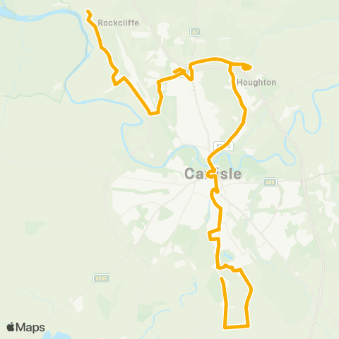 Stagecoach Cumbria and North Lancashire School - Chapel Street map