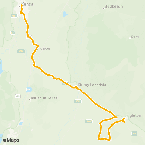 Stagecoach Cumbria and North Lancashire Community Centre - Bus Station (Ken) map
