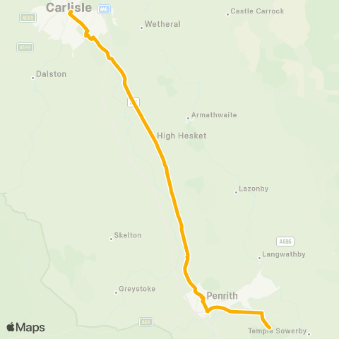 Stagecoach Cumbria and North Lancashire Bus Station (Ca) - Bus Station (P) map