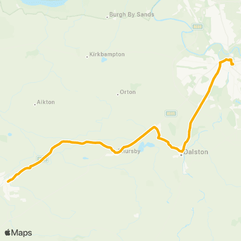 Stagecoach Cumbria and North Lancashire Bus Station (K) - Throstles Nest map
