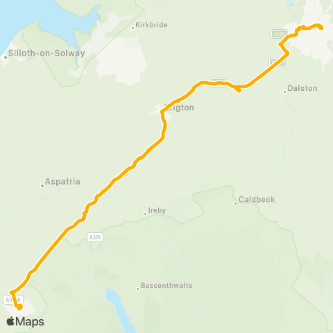 Stagecoach Cumbria and North Lancashire Main Street - Bus Station (Ca) map