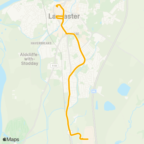 Stagecoach Cumbria and North Lancashire Bus Station Night Std - Underpass map