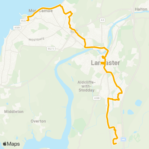 Stagecoach Cumbria and North Lancashire Bus Station - Underpass map