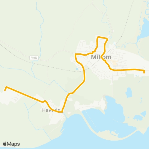 Stagecoach Cumbria and North Lancashire Furness Building Society - Prison map