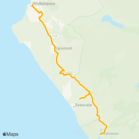 Stagecoach Cumbria and North Lancashire Furness Building Society - R / E Station map