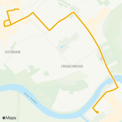 Stagecoach Cumbria and North Lancashire Bus Station - Park and Ride map