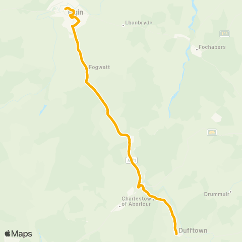 Stagecoach Bluebird Cairngorm Hotel - Coach Park map