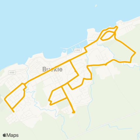 Stagecoach Bluebird Seafield Hospital - Seafield Hospital map