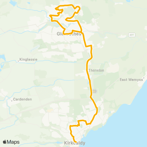 Stagecoach East Scotland Bus Station - Bus Station Arrival Bay map