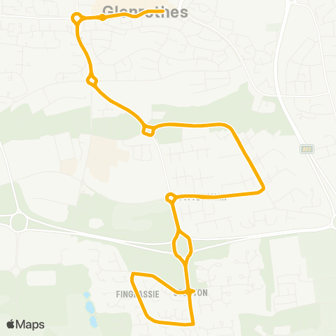 Stagecoach East Scotland Bus Station - Bus Station Arrival Bay map