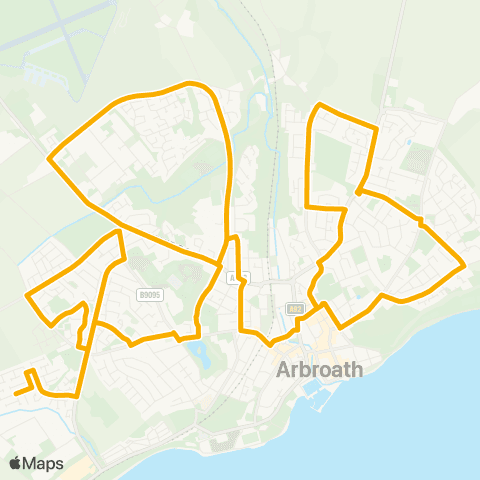 Stagecoach East Scotland Bus Station - Bus Station map