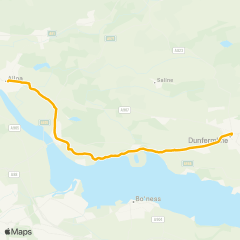 Stagecoach East Scotland Community Centre - South Street map